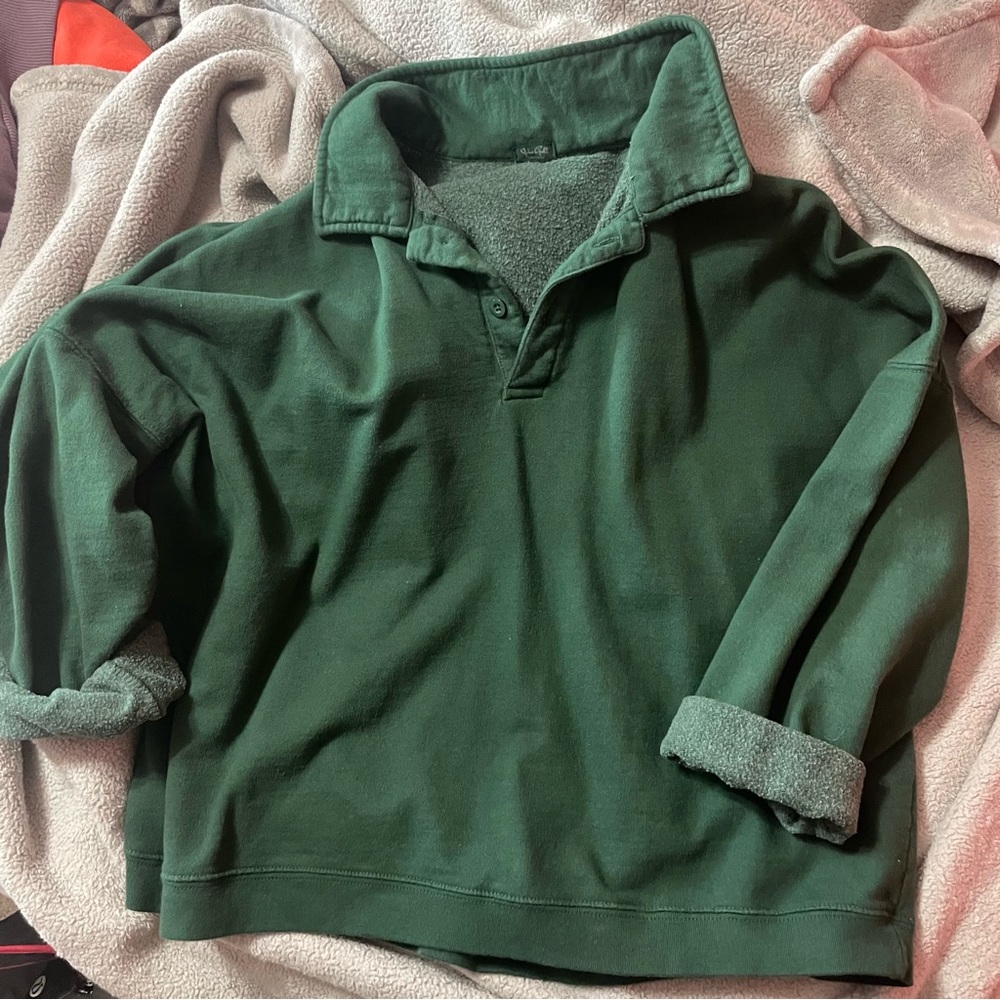 Collared Sweatshirt
